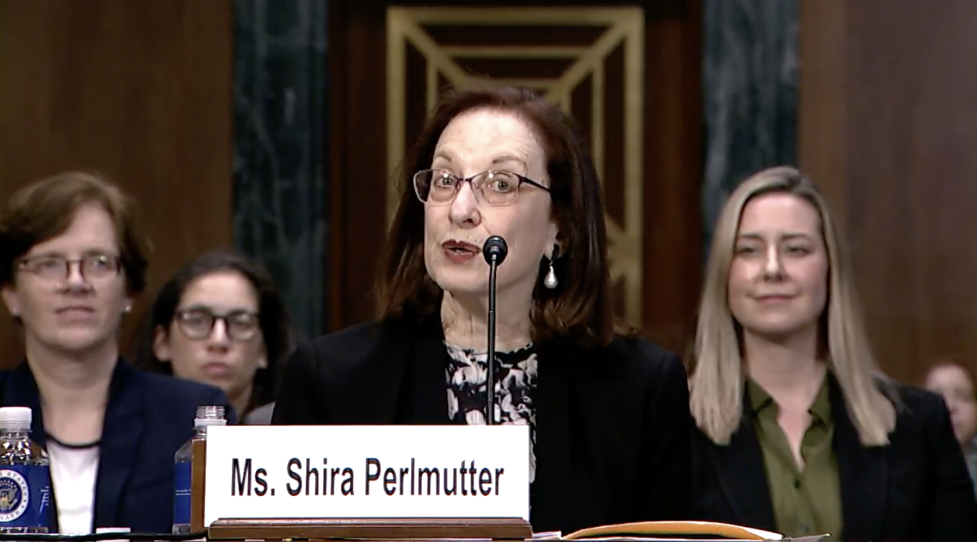 Register of Copyrights Perlmutter testifies about fair use and AI before Senate Comm. on Oversight